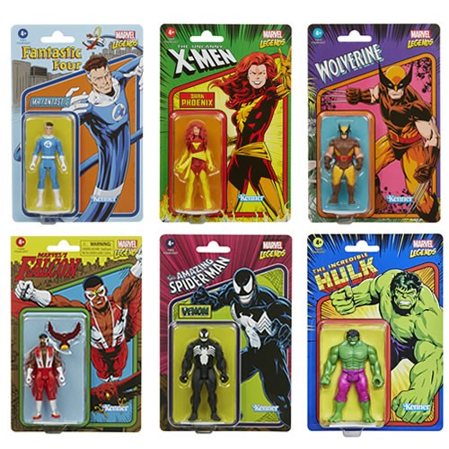 Marvel Legends Retro 375 Collection 3 3/4 Inch Action Figure Wave 5 Assorted Characters Available