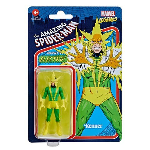 Marvel Legends Retro 375 Collection The Amazing Spider-Man Electro 3 3/4 Inch Action Figure