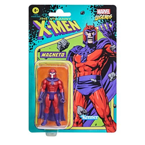 Marvel Legends Retro 375 Collection The Uncanny X-Men Magneto 3 3/4 Inch Action Figure