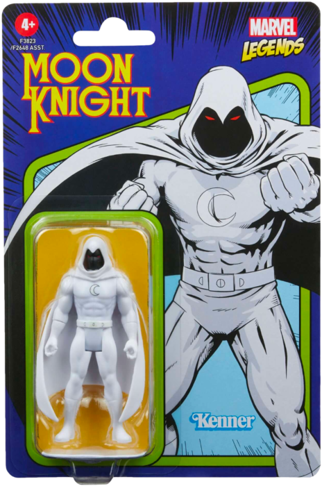 Marvel Legends Retro 375 Collection Moon Knight 3 3/4 Inch Action Figure