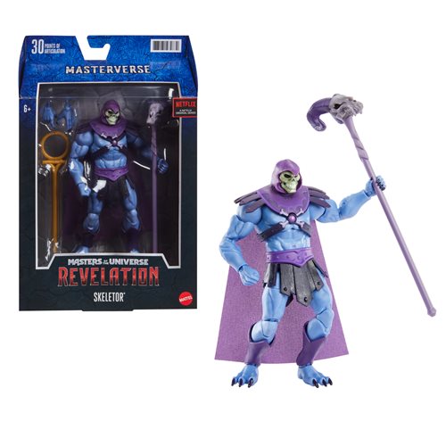 Masters Of The Universe Masterverse Revelation Skeletor Action Figure