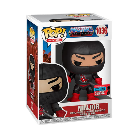 Masters Of The Universe Ninjor NYCC 2020 US Exclusive Pop! 1036 Vinyl