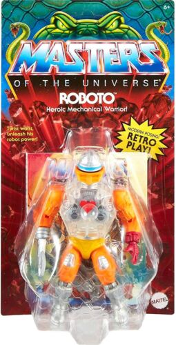 Masters Of The Universe Origins Mini Comic Roboto 5 1/2 Inch Action Figure US Version