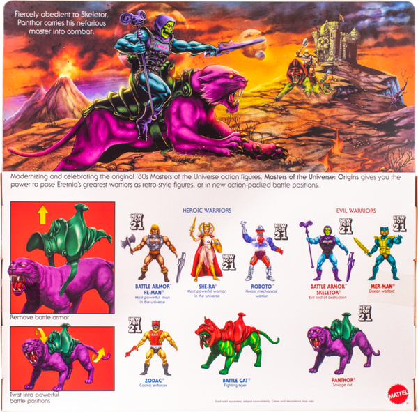 Masters Of The Universe Origins Panthor Action Figure