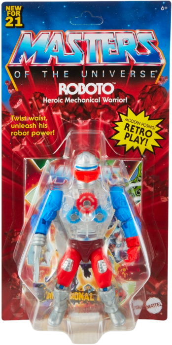 Masters Of The Universe Origins Roboto 5 1/2 Inch Action Figure US Version