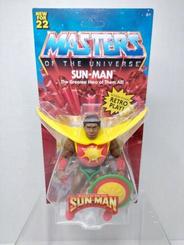 Masters Of The Universe Origins Sun-Man 5 1/2 Inch Action Figure US Version