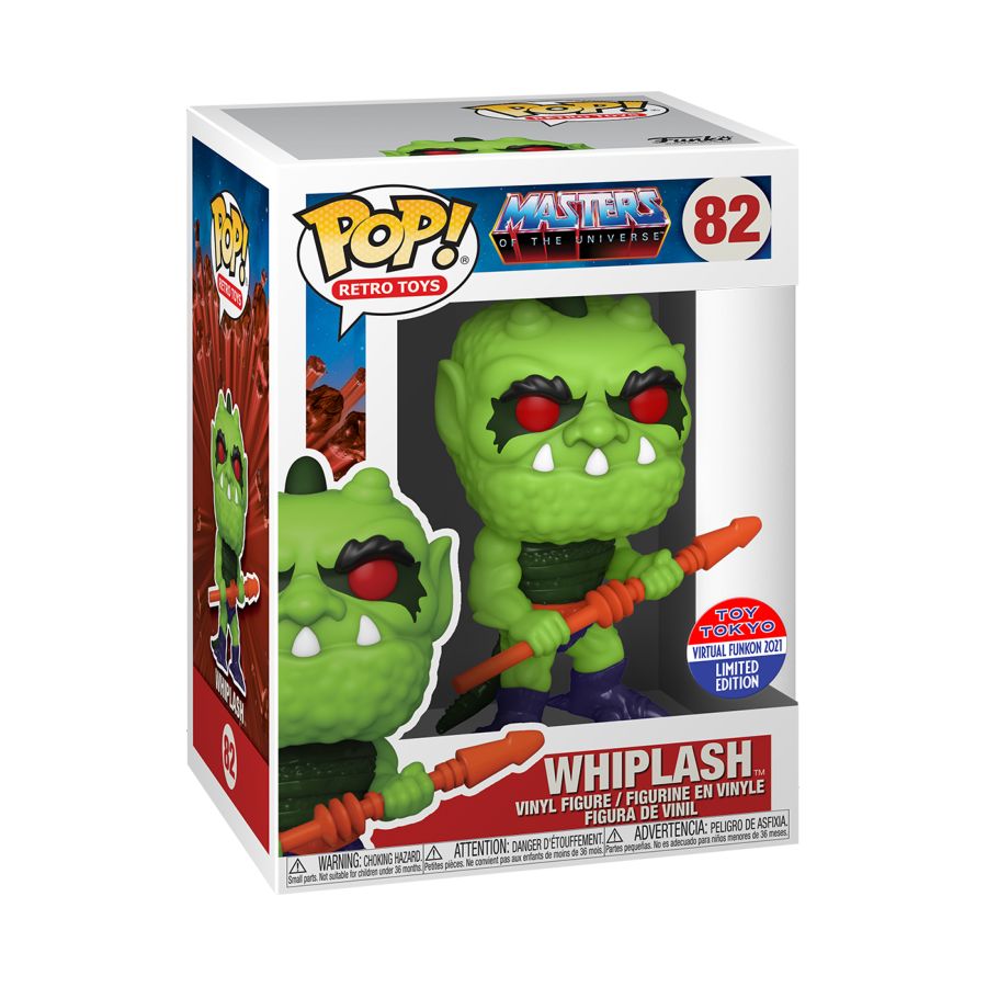 Masters Of The Universe Whiplash SDCC 2021 US Exclusive Pop! 82 Vinyl