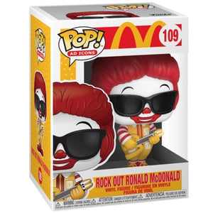 McDonald's Ronald Rock Out Pop! 109 Vinyl