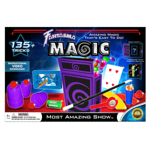 Most Amazing Show 135 Magic Tricks Kit With Online Video