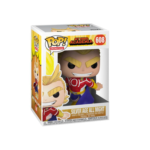 My Hero Academia All Might Silver Age Pop! 608 Vinyl