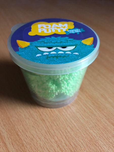 Non-Dry Foam Putty 3 Grams 1 Tub Assorted Colours Available