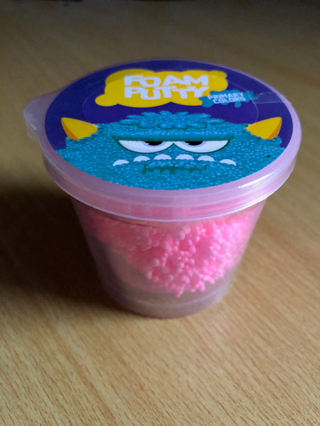 Non-Dry Foam Putty 3 Grams 1 Tub Assorted Colours Available