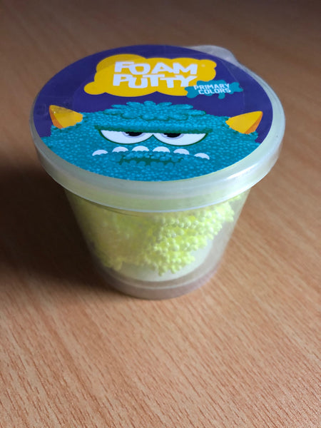 Non-Dry Foam Putty 3 Grams 1 Tub Assorted Colours Available