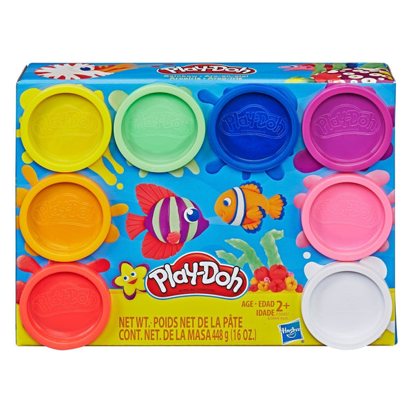 Play-Doh 8 Pack Assorted Colours Available