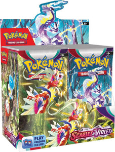 Pokemon TCG Scarlet and Violet Booster Box Factory Sealed