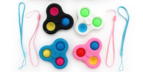 Pop Spinner 7.5 cm 1 Pc Assorted Colours Available