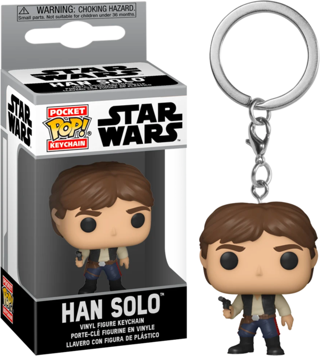 Pocket Pop! Keychain Star Wars Han Solo Vinyl