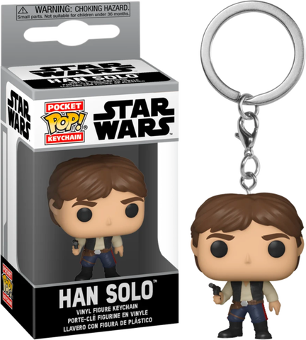 Pocket Pop! Keychain Star Wars Han Solo Vinyl