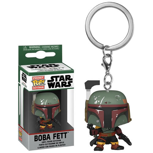 Pocket Pop! Keychain Star Wars Book Of Bobba Fett - Bobba Fett Vinyl