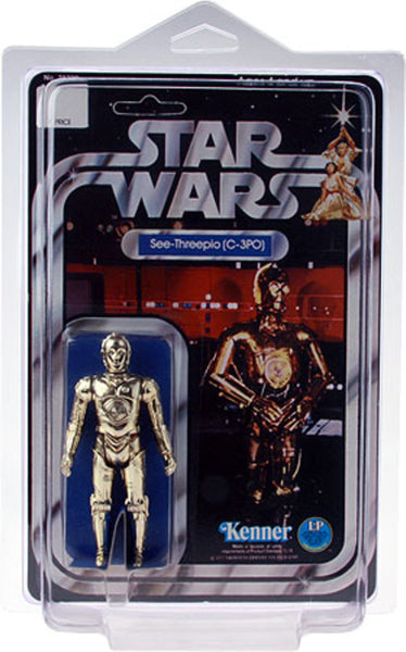 Protech Display Storage Star Case 6" X 9" X 2" 1 PC For Star Wars Vintage And Modern Standard Style 3.75" Action Figure