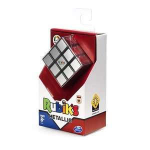 Rubik's Metallic Cube 3 X 3 Six Sided Puzzle