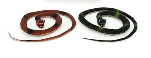 Snake Black or Brown 100 cm Assorted Colours Available