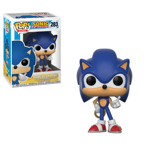 Sonic The Hedgehog Sonic With Ring 283 Pop! Vinyl