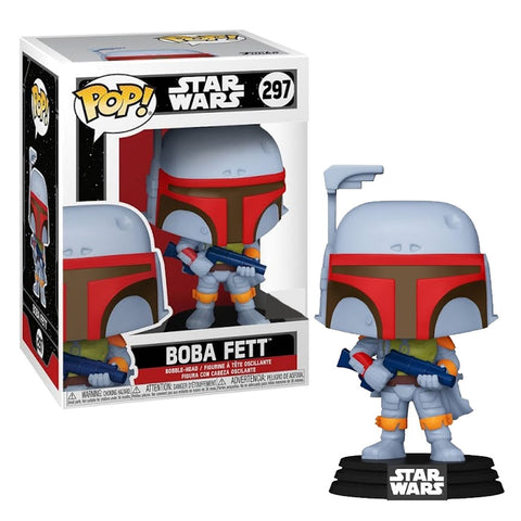 Star Wars Boba Fett Vintage US Exclusive Pop! 297 Vinyl