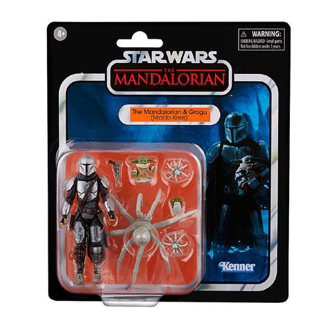 Star Wars The Vintage Collection The Mandalorian & Grogu 3.75 Inch Action Figure