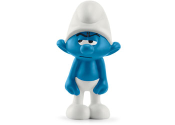 Grouchy Smurf Figure