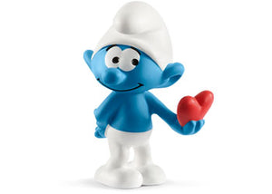 Smurf With Heart Figure