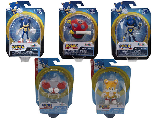 Sonic The Hedgehog 2 1/2 Inch Mini Figure Wave 6 One Piece Assorted Characters Available