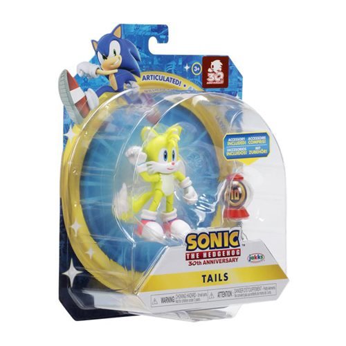 Sonic The Hedgehog 4 Inch Action Figure With Accessory Wave 6 One Piece Assorted Characters Available