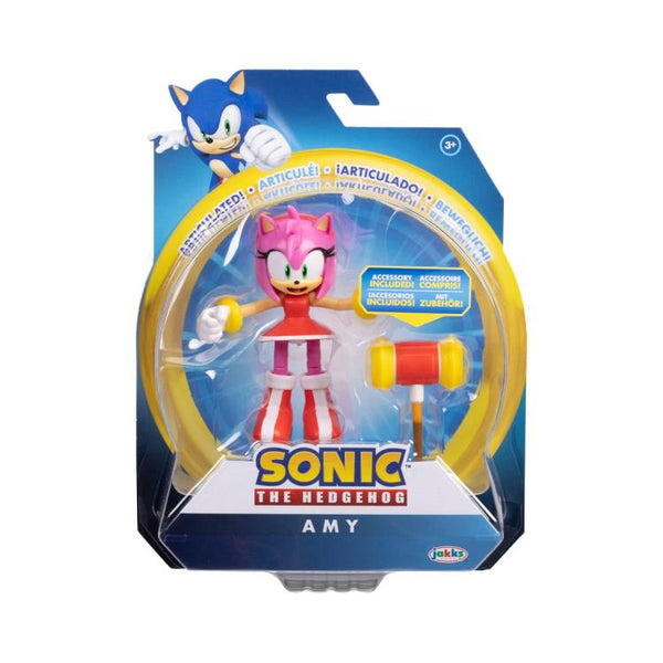 Sonic The Hedgehog 4 Inch Action Figure With Accessory Wave 10 One Piece Assorted Characters Available