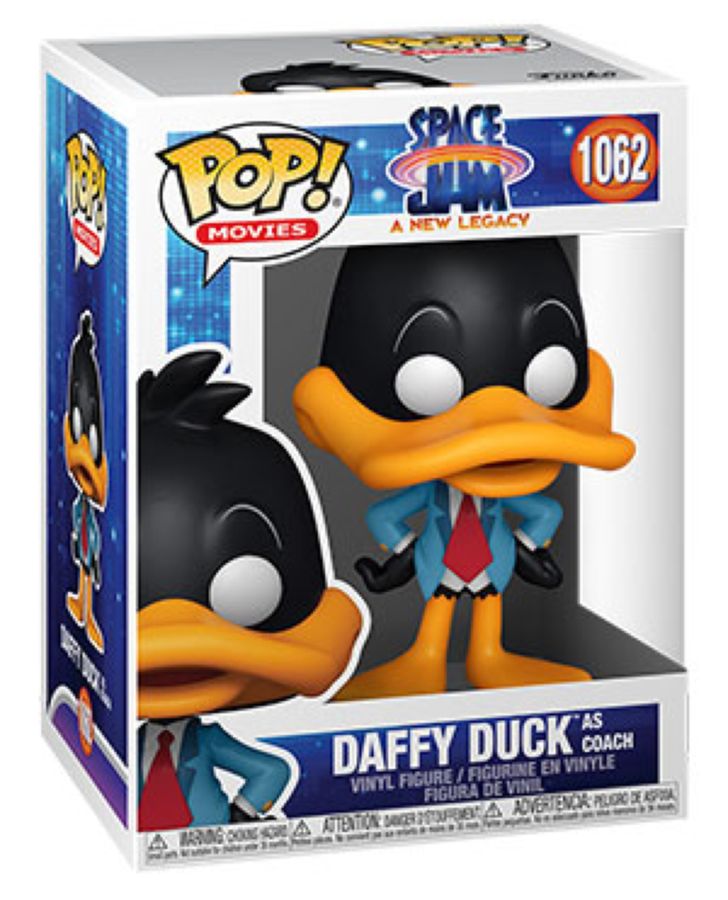 Space Jam 2 A New Legacy Daffy Duck Pop! 1062 Vinyl