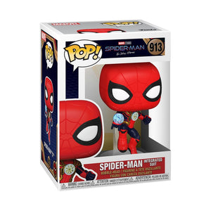 Spider-Man No Way Home Spider-Man Integrated Suit Pop! 913 Vinyl