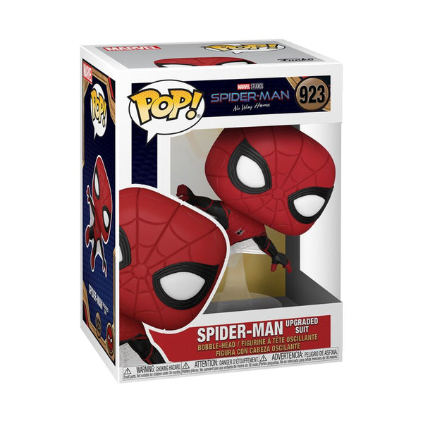 Spider-Man No Way Home Spider-Man Upgraded Suit Pop! 923 Vinyl