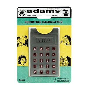 Squirting Calculator Gag