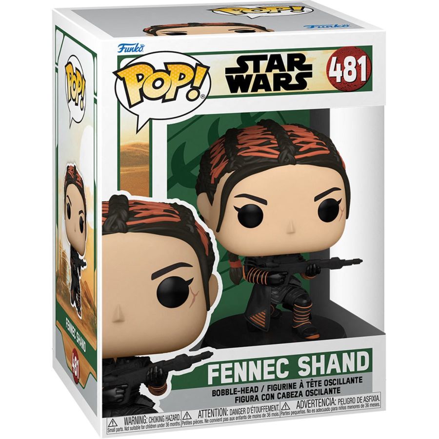 Star Wars Book of Boba Fett Fennec Shand Pop! 481 Vinyl