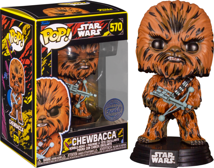 Star Wars Chewbacca Retro Series US Exclusive Pop! 570 Vinyl