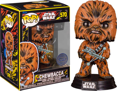 Star Wars Chewbacca Retro Series US Exclusive Pop! 570 Vinyl