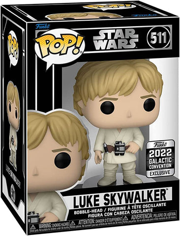 Star Wars Luke Skywalker Star Wars Celebration 2022 Exclusive Pop! 511 Vinyl