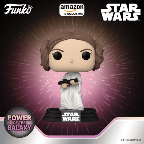 Star Wars Power of the Galaxy Princess Leia US Exclusive Pop! 565 Vinyl