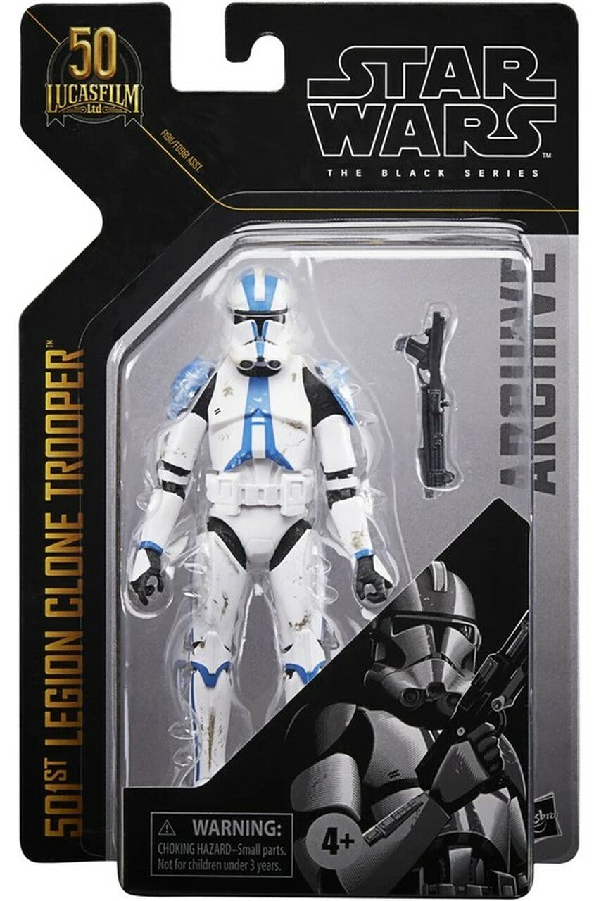 Star Wars The Black Series Archive 501st Clone Trooper 6 Inch Action Figure Wave 3