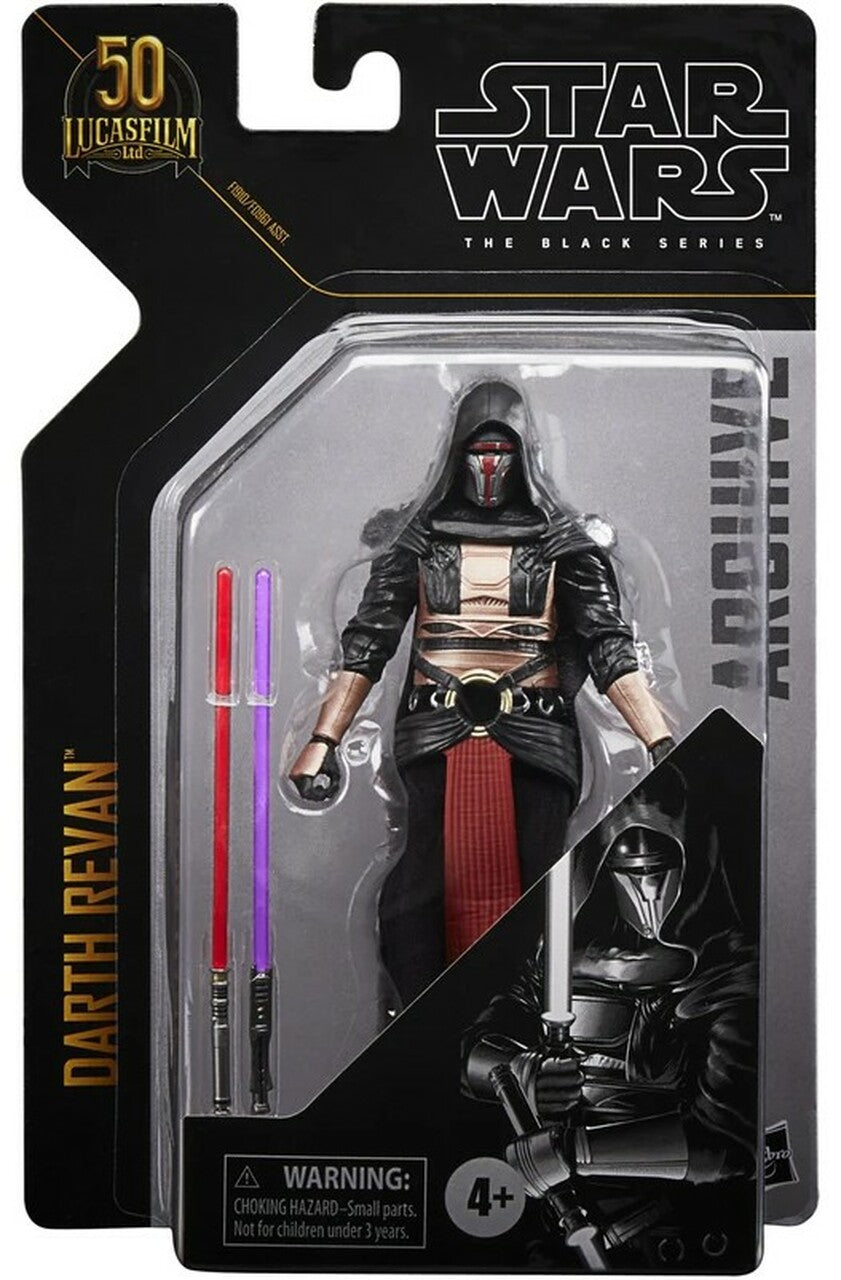 Star Wars The Black Series Archive Darth Revan 6 Inch Action Figure Wave 3