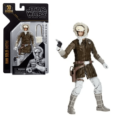 Star Wars The Black Series Archive Han Solo Hoth 6 Inch Action Figure