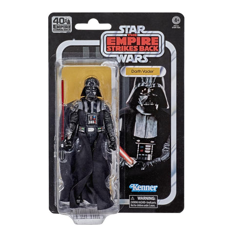 Star Wars Black Series Empire Strikes Back 40th Anniversary Darth Vader 6 Inch Action Figure