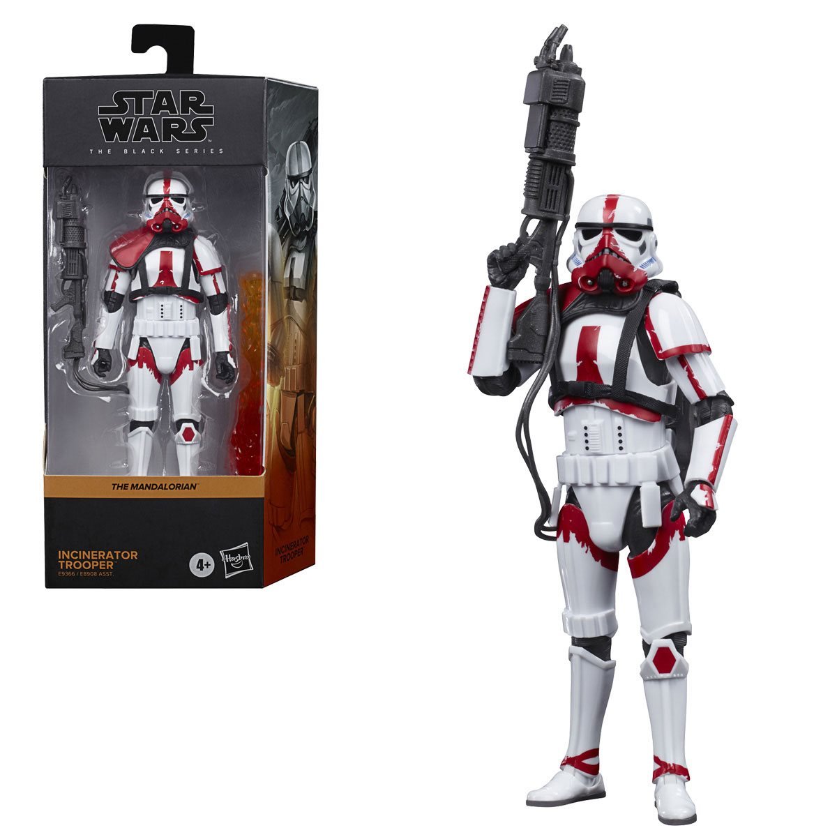 Star Wars The Black Series The Mandalorian Incinerator Trooper 6 Inch Action Figure