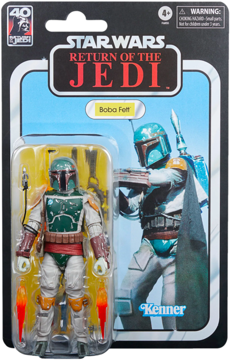 Star Wars The Black Series Return of the Jedi 40th Anniversary Deluxe 6 Inch Boba Fett Action Figure