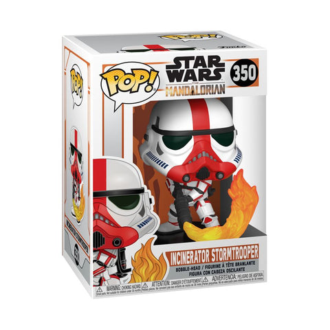 Star Wars The Mandalorian Incinerator Stormtrooper Pop! 350 Vinyl